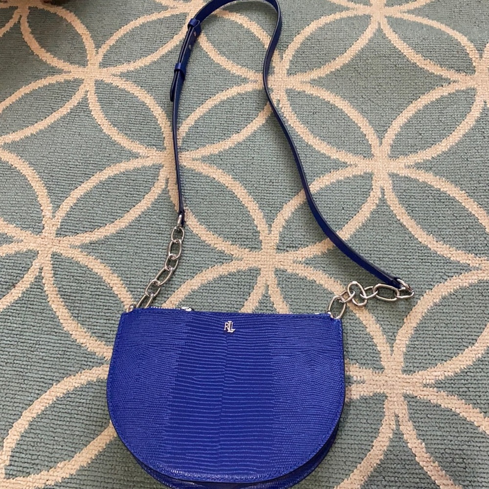Ralph Lauren royal blue crossbody